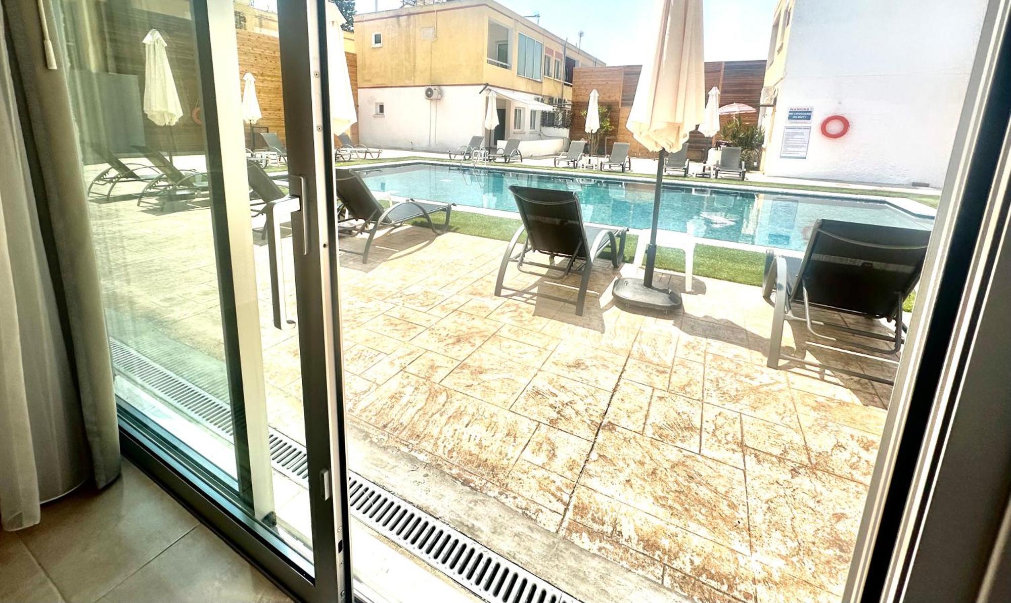 איה נאפה Sun Plaza Suites - Adults Only מראה חיצוני תמונה